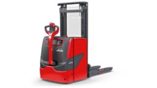 Apilador con conductor acompañante L14 - L20 de Linde Material Handling Apilador con conductor acompañante L14 - L20 de Linde Material Handling