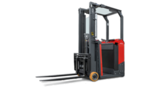 La carretilla eléctrica E10 de Linde Material Handling La carretilla eléctrica E10 de Linde Material Handling permite un uso versátil incluso en los espacios más reducidos.