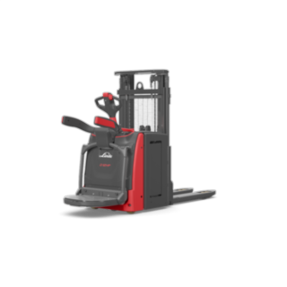 Los apiladores dobles de palets D12 HP AP son potentes todoterreno.