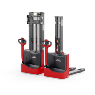 Los apiladores eléctricos ML10, MM10 y MM10i de Linde Material Handling