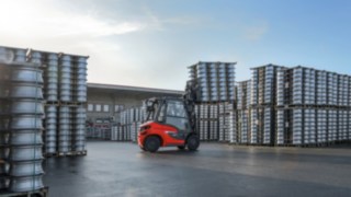 Carretilla elevadora diésel H35 de Linde Material Handling
