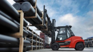 Las carretillas elevadoras diésel H50 – H80 de Linde Material Handling