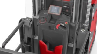 El panel de manejo ergonómico del V modular al detalle. El panel de manejo ergonómico del V modular al detalle.