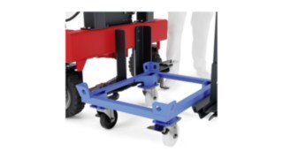 Opción de empuje para bastidor en B