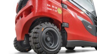 Una carretilla antideflagrante de Linde Material Handling
