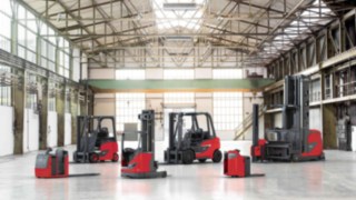 Linde Material Handling ofrece una amplia gama de productos y soluciones. Gama de productos de Linde Material Handling