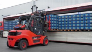 Carretillas impulsadas a gas H80 de Linde Material Handling 
