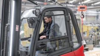 El innovador concepto de control Linde Steer Control de Linde Material Handling