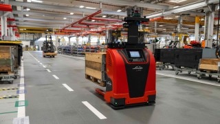 Un L-MATIC core en funcionamiento en la línea de producción.