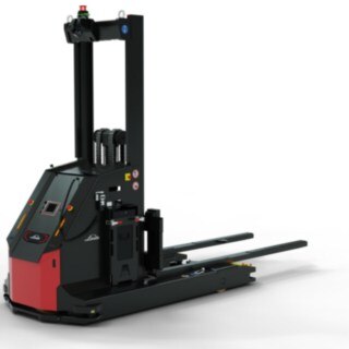 El I-MATIC AS de Linde MH es un apilador automatizado entre largueros.