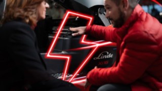 Lo mejor para cada uno: Asesoramiento energético individual de Linde Material Handling