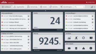 Panel de control del software de gestión de flotas connect:desk de Linde Material Handling El panel de control del software de gestión de flotas connect:desk de Linde Material Handling es la central de comunicaciones del programa.