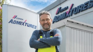 Roland Poppe, Manager Production Europe de CEMEX Admixtures