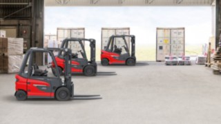 Los vehículos de la nueva plataforma de carretillas contrapesadas de Linde Material Handling