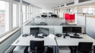 Oficinas remodeladas de Linde Material Handling