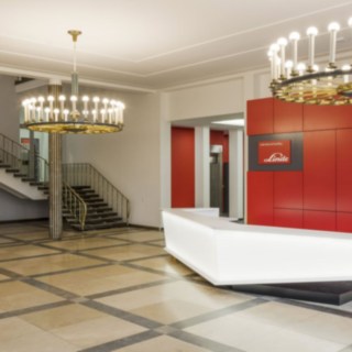 Vestíbulo de Linde Material Handling en Aschaffenburg