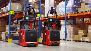 La empresa Fritz HOLTER GmbH, con sede en Wels, es uno de los tres principales mayoristas de equipos sanitarios de Austria. Dos L-MATIC de Linde Material Handling en acción en las instalaciones del especialista en productos sanitarios austriaco HOLTER