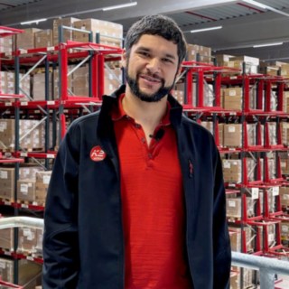 Foto de Marcel Grilo, Director de Logística de K2 Systems GmbH
