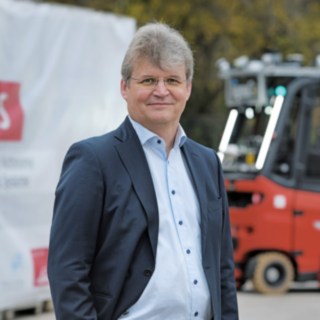 Stefan Prokosch, Iniciador del Proyecto KAnIS, Linde MH Stefan Prokosch, Iniciador del Proyecto KAnIS, Linde MH