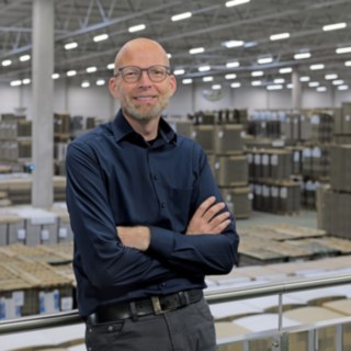 Nicolai Leese, director de logística de Klingele Paper & Packaging Nicolai Leese, director de logística de Klingele Paper & Packaging