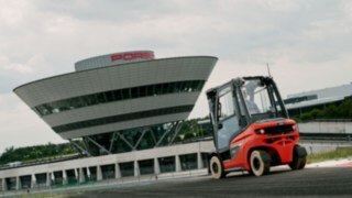 La carretilla contrapesada H25 de Linde Material Handling