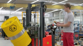 Carretillas ATEX de Linde Material Handling con construcción antideflagrante