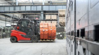Carretillas impulsadas a gas H35 de Linde Material Handling