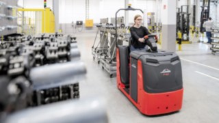 Nuevos tractores de arrastre de Linde Material Handling Nuevos tractores de arrastre de Linde Material Handling