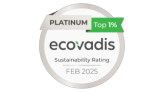 Distintivo de platino de EcoVadis para Linde MH