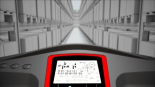 El sistema de gestión del almacén de Linde Material Handling en acción. El sistema de gestión del almacén de Linde Material Handling en acción.