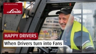 En Linde, el conductor satisfecho está en el centro de nuestro desarrollo del vehículo. Vídeo: Los conductores de carretillas informan sobre lo que hace tan especiales a las carretillas de Linde