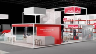 Stand de Linde Material Handling Ibérica Stand de Linde Material Handling Ibérica