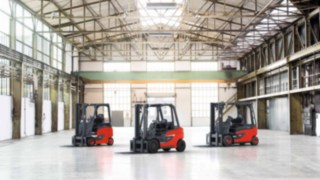 Las carretillas elevadoras de Linde Material Handling son la mejor opción para la intralogística.