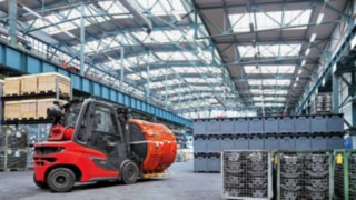 Carretillas impulsadas a gas de Linde Material Handling