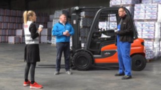 HASIT prueba la carretilla contrapesada X35 de Linde. Vídeo sobre el X35 de Linde Material Handling