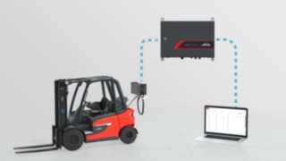 Gestión inteligente de la carga con connect:charger de Linde Material Handling
