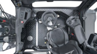 puesto de conducción carretilla elevadora