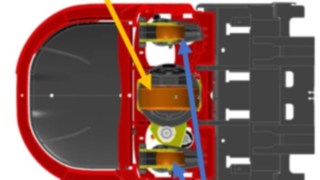 cinco puntos de apoyo apilador cinco puntos de apoyo apilador