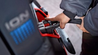 estación de carga de Litio-Ion para carretilla elevadora