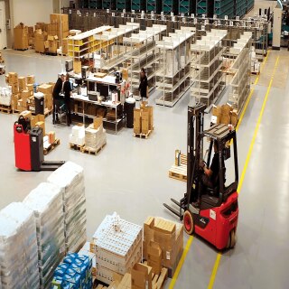 El alquiler de carretillas, clave en el sector de los alimentos perecederos