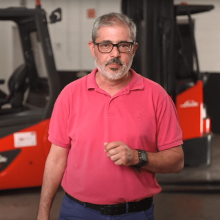 Jordi Sastre, Resposanble comercial de Comercial Nonó, concesionario Linde Jordi Sastre, Resposanble comercial de Comercial Nonó, concesionario Linde